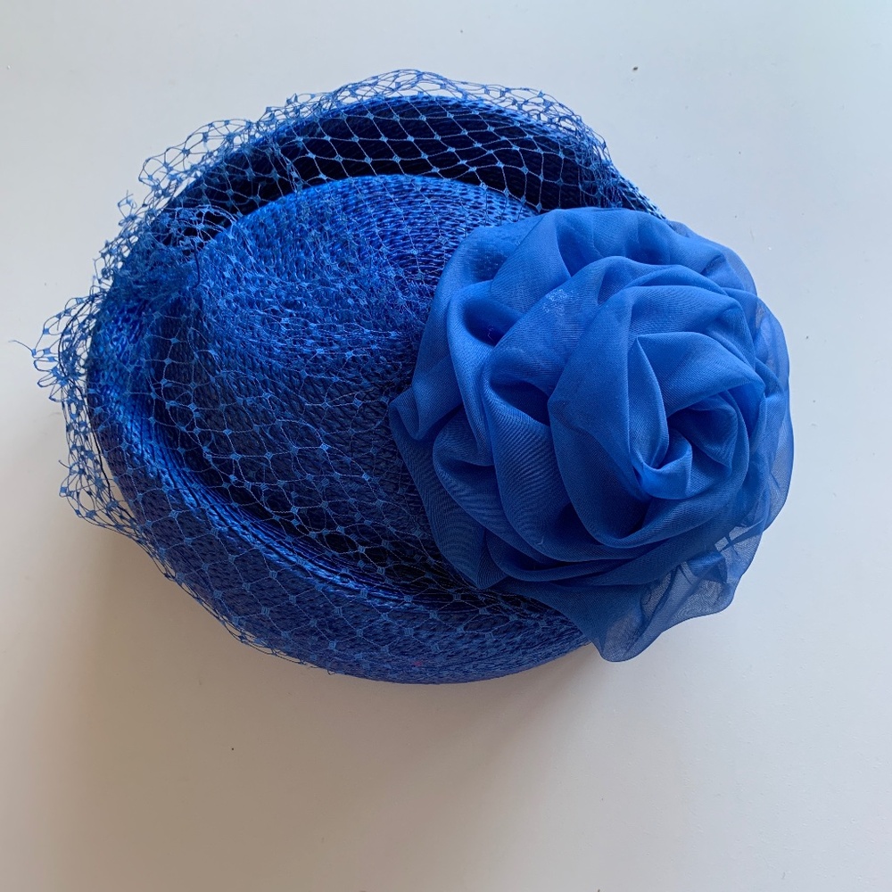 Bright Blue Hat